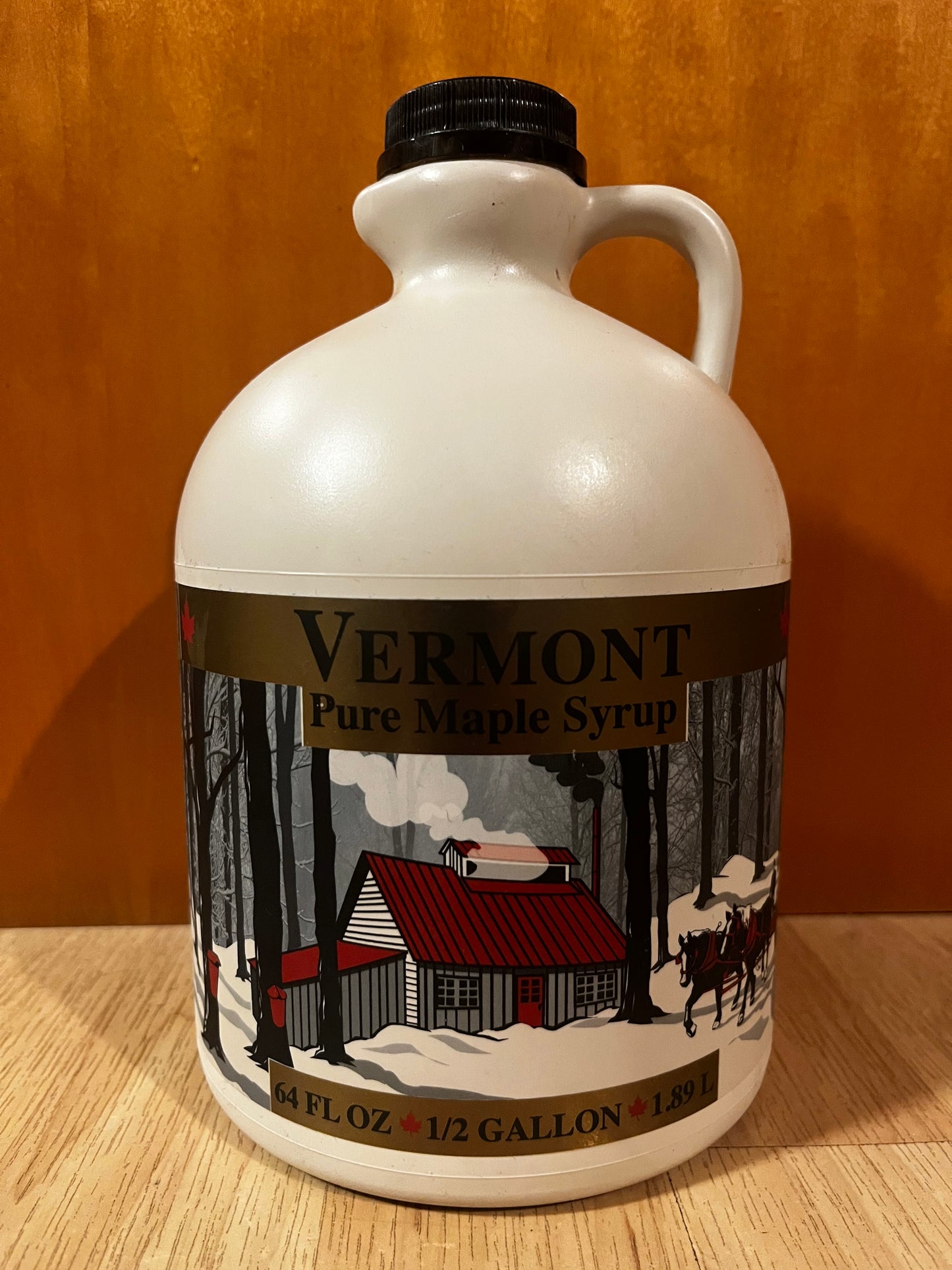 Pure Vermont maple syrup grade A amber rich great all around